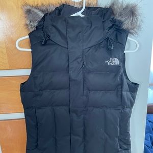 The North Face Black Vest Size XS